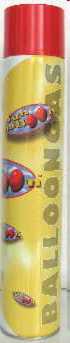 Ballongasdose, Heliumdose, Heliumgas-Spraydose