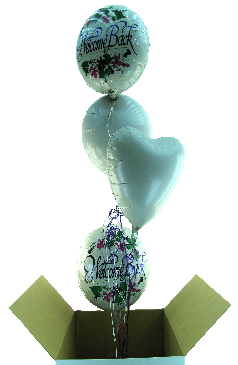 BallonKarton 4er WELCOME