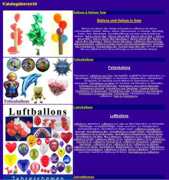Bestellungen-Ballonsupermarkt-Information