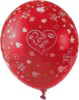 Luftballons I Love You Rundballons