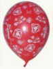 Luftballons Rosen