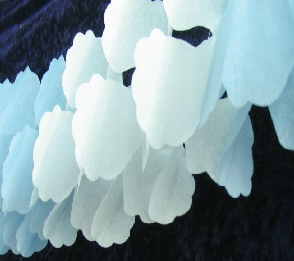 PapierGirlande weipink 3