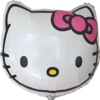 Hello Kitty Face, Luftballon aus Folie