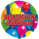 Luftballon Herzlichen Glückwunsch