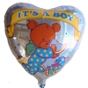 Luftballon aus Folie, Geburt, Junge, It's aBoy
