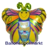 Schmetterling, Happy Birthday, Geburtstags-Luftballon