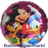 Luftballon mit Micky Maus, Donald Duck und Pluto