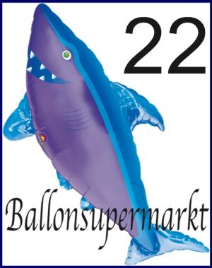 Hai, Haifisch, großer Luftballon