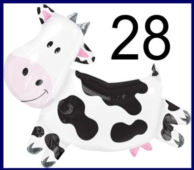 Gro�er Luftballon: Kuh