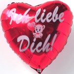 Luftballon Liebe, Ich liebe dich bärchen
