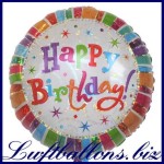 Luftballon Geburtstag, Happy Radiant Birthday